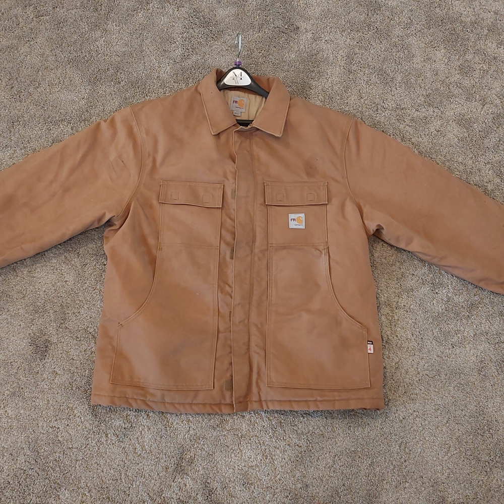Carhartt Men's Brown Military Jacket